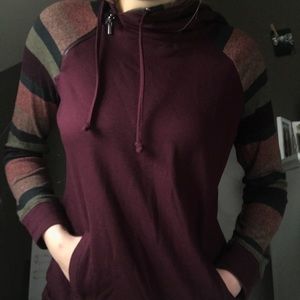 Maurices asymmetrical hoodie